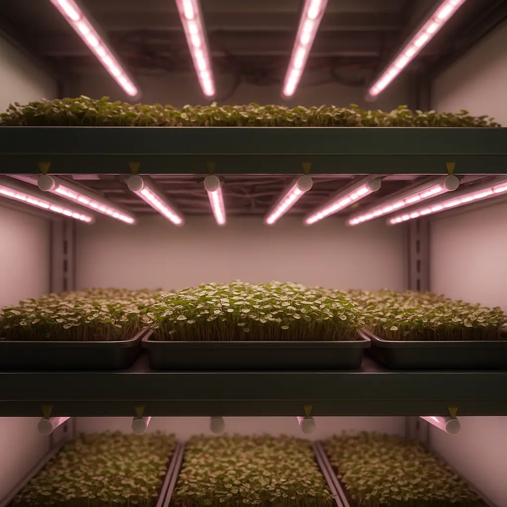Microverdes - LEDs-up® | Soluções em iluminação