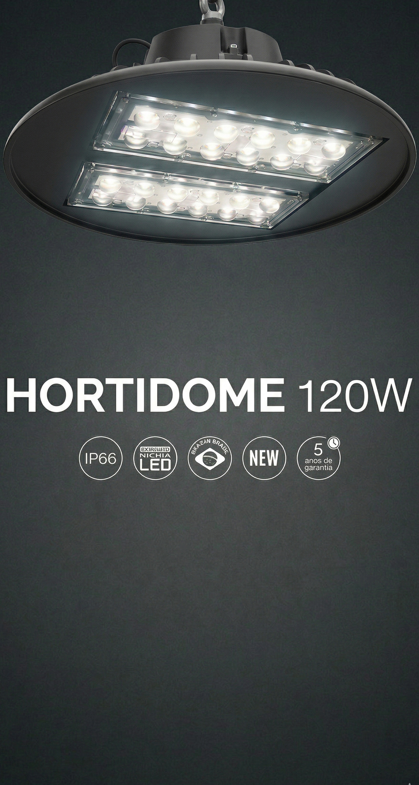 Luminária de LED Hortidome
