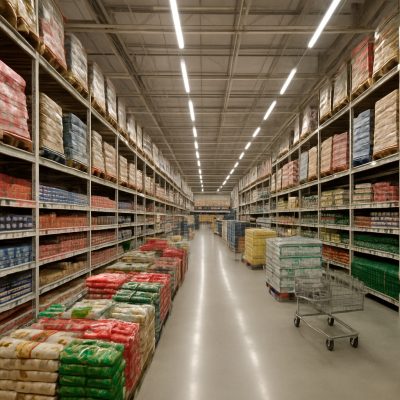 Iluminação para lojas