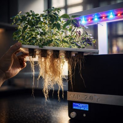 Sistema aeropônico portátil