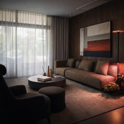 Luminária decorativa para cultivo de plantas.