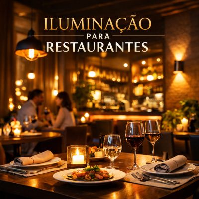 Iluminação para restaurantes