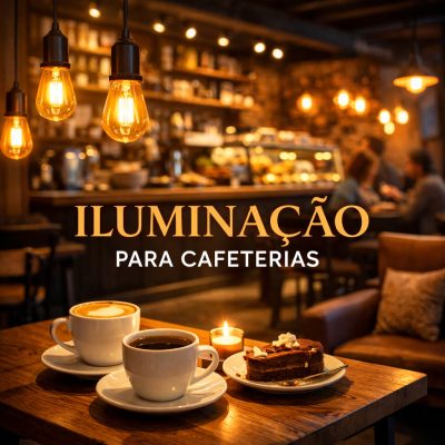 Iluminação para cafeterias